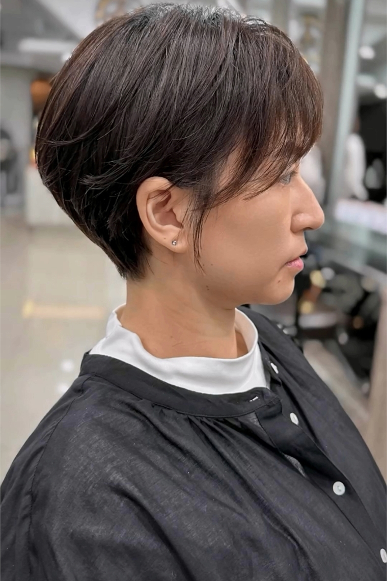 日系短髮修飾頭型3