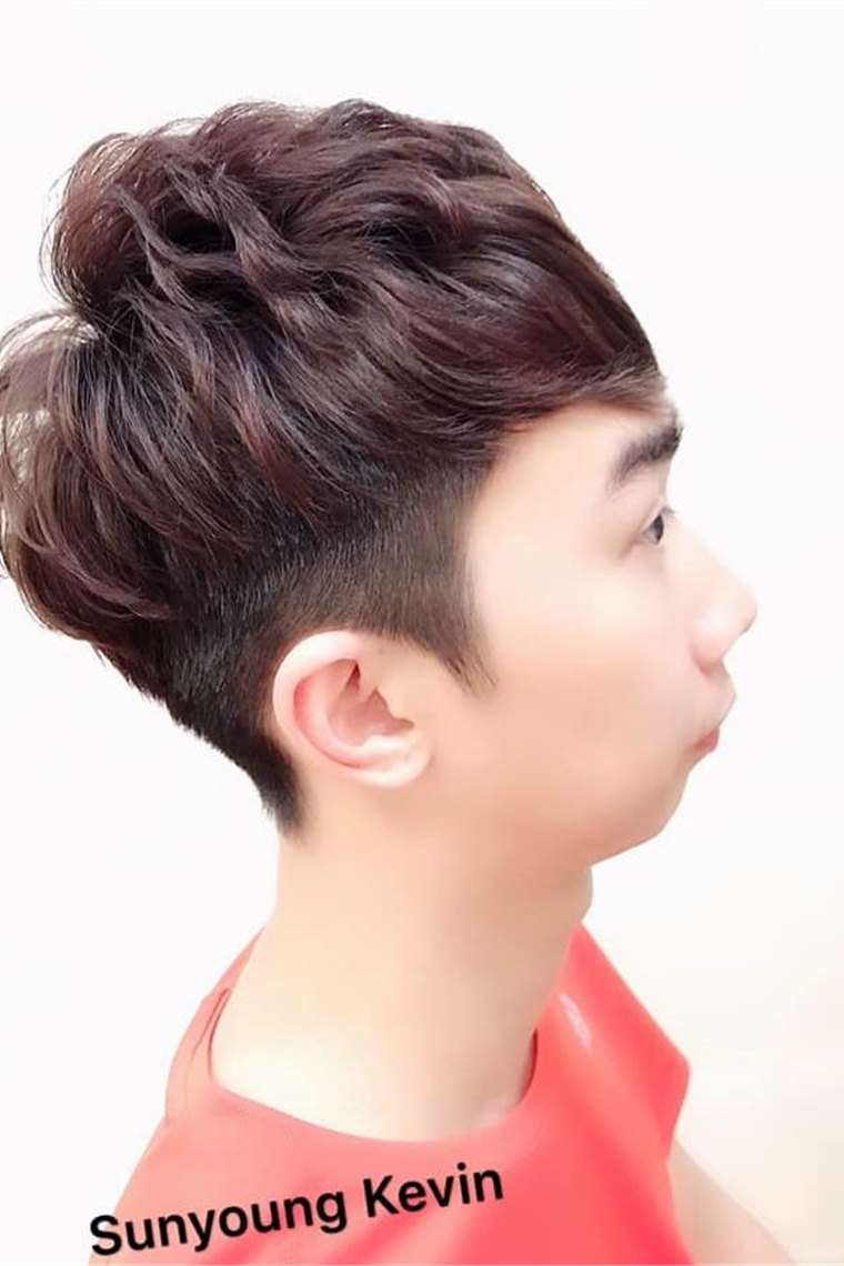 韓系男生捲髮燙髮