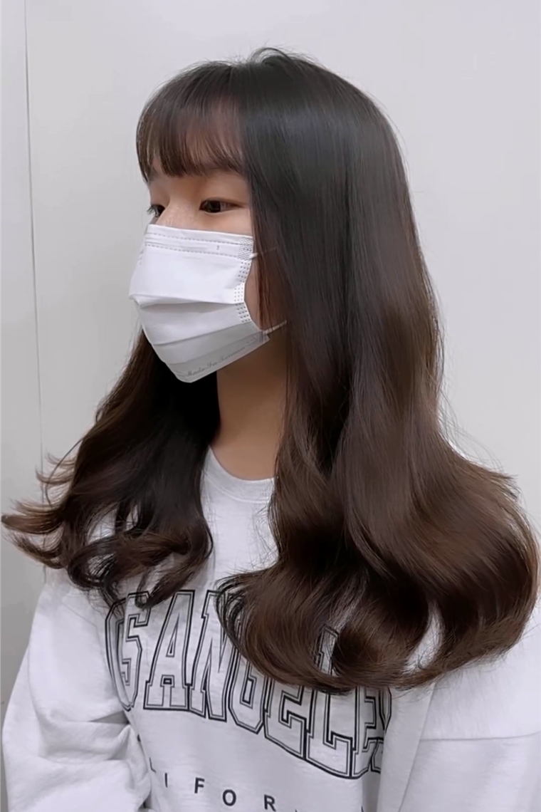 韓系自然鬆軟燙髮